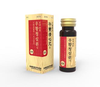 삼성원방우황청심원액(사향대체물질L-무스콘함유)